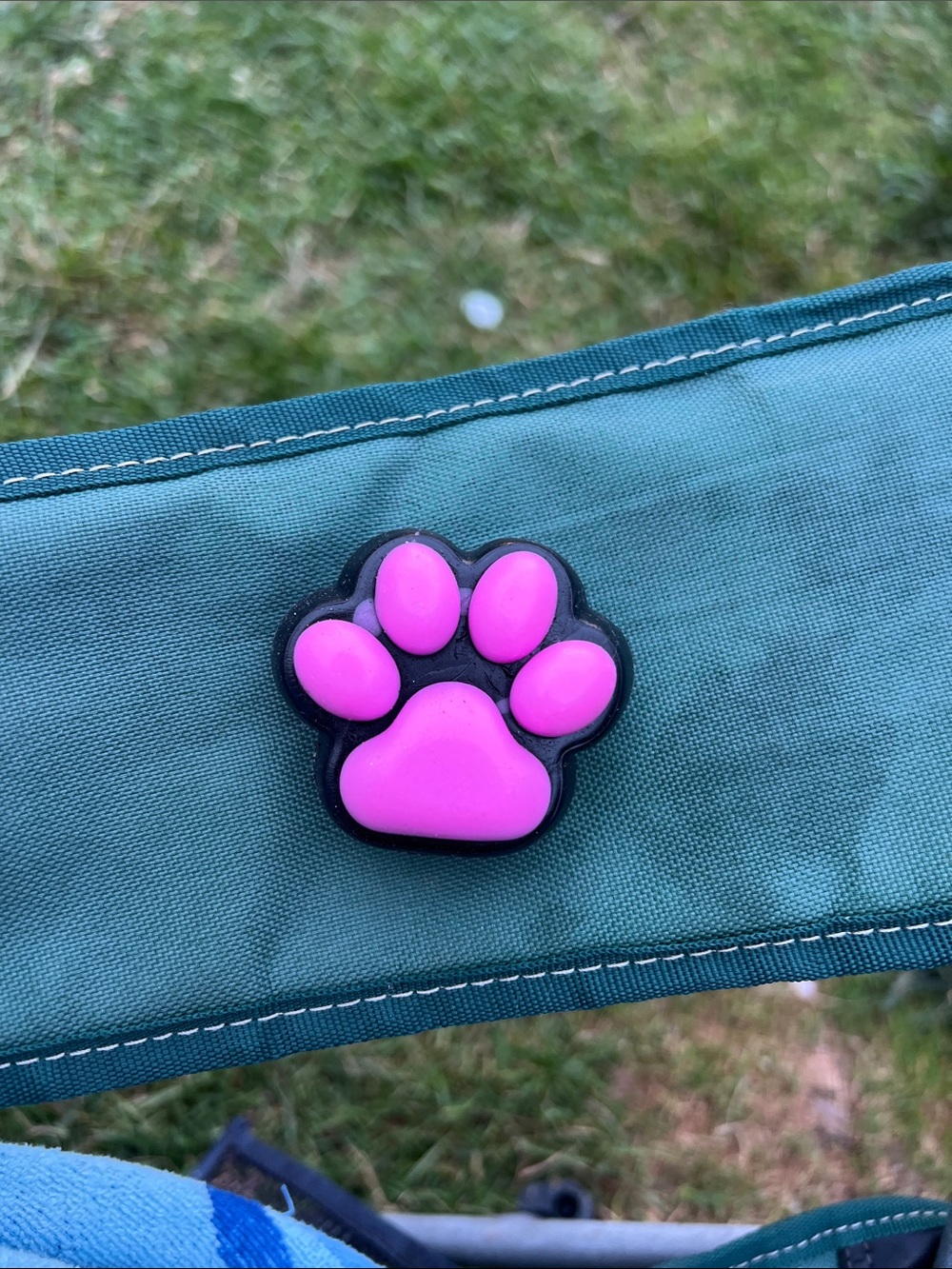 & Other Stories Pink Paw Charm Toy